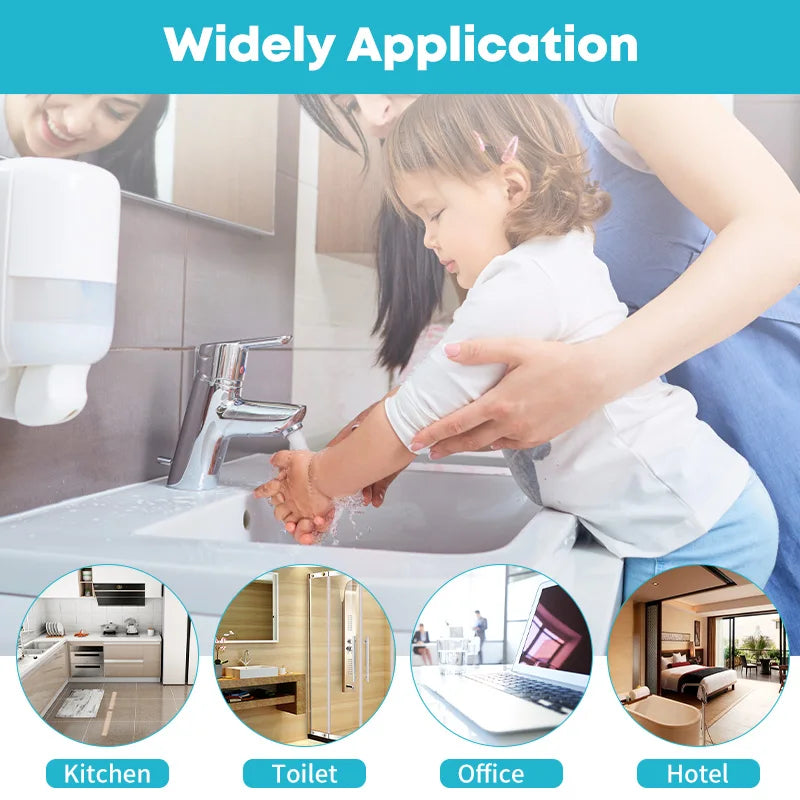 D2 Cute Portable Automatic Liquid Soap Dispenser Bathroom Kitchen Kid Touchless Induction Foam Bubble Antiseptic Hands Washer