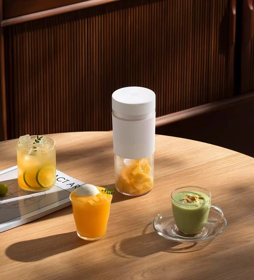 Mijia Portable Juicer2 Fruit Automatic Juicer Type-C Charging Automatic Rinse Household 300ML Capacity Juicer