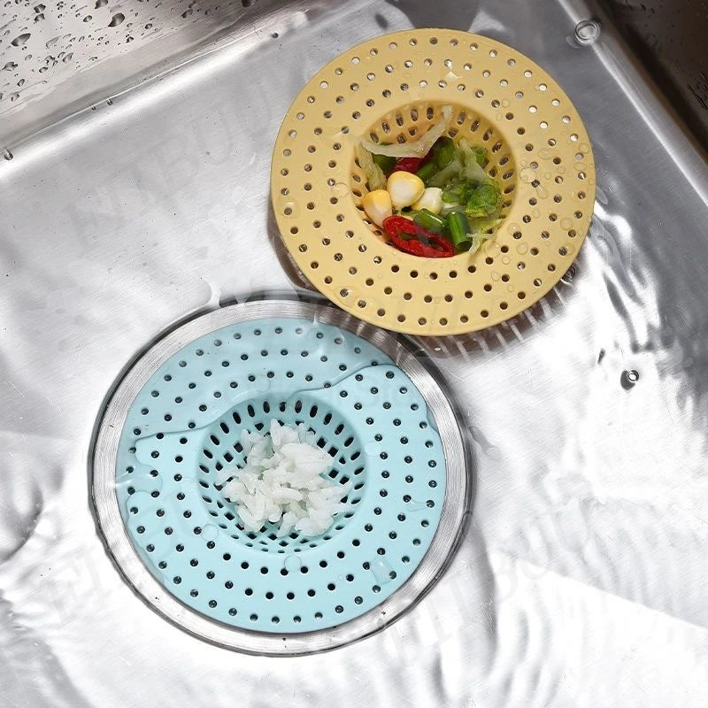 Kitchen Sink Filter Food Residue Filters Strainer Sewer Filtering Net Stopper Floor Drain Waste Collector Home Accessories