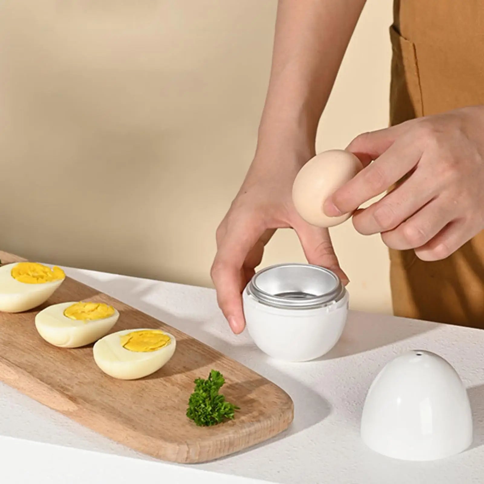 Microwave egg cooker Microwave Egg Boiler Egg Steamer Hard Soft Boiled Eggs cooker for Quick Egg Boiling Cooking Kitchen Gadgets