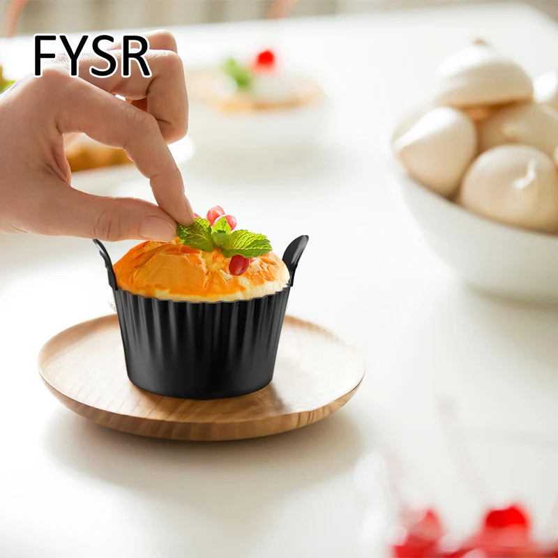 Silicone Air Fryer Egg Poacher Silicone Cupcake Baking Cups Ramekins For Air Fryer Ovens Air Fryer Silicone Basket