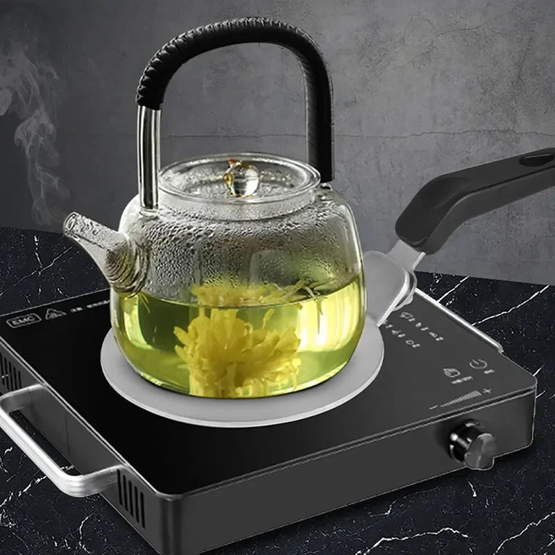 Heat Diffuser Cooking Induction Adapter, Coffee Kettle Stovetop Electric Gas Plate Board Heat Conduction Plate Kitchen Tools