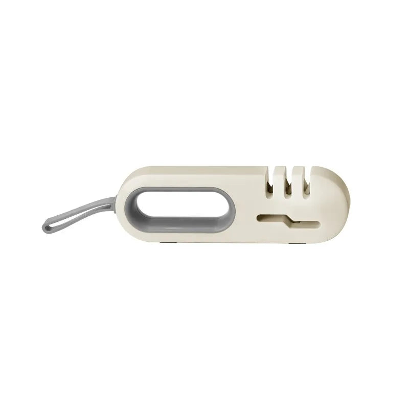 Multi-Functional Knife Sharpener Quick Sharpening 4 in 1 Handheld Knife Sharpener Stone - Non-slip Household Kitchen Accessories
