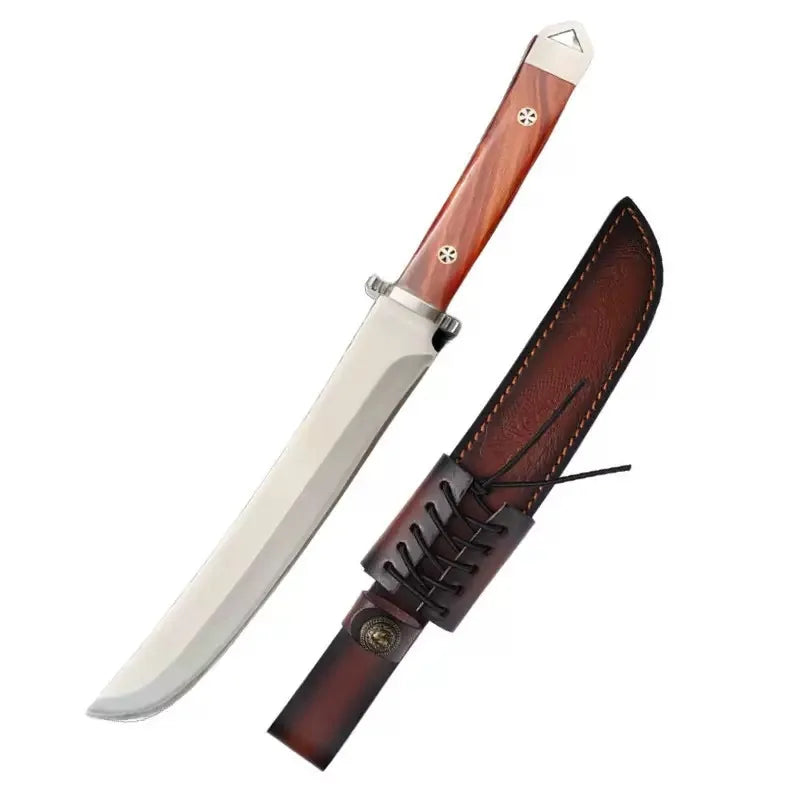 Big Bone Butcher Chopping Knife High Hardness Stainless Steel Kitchen Knife Wood Handle Meat Cleaver Utility Cooking Knife