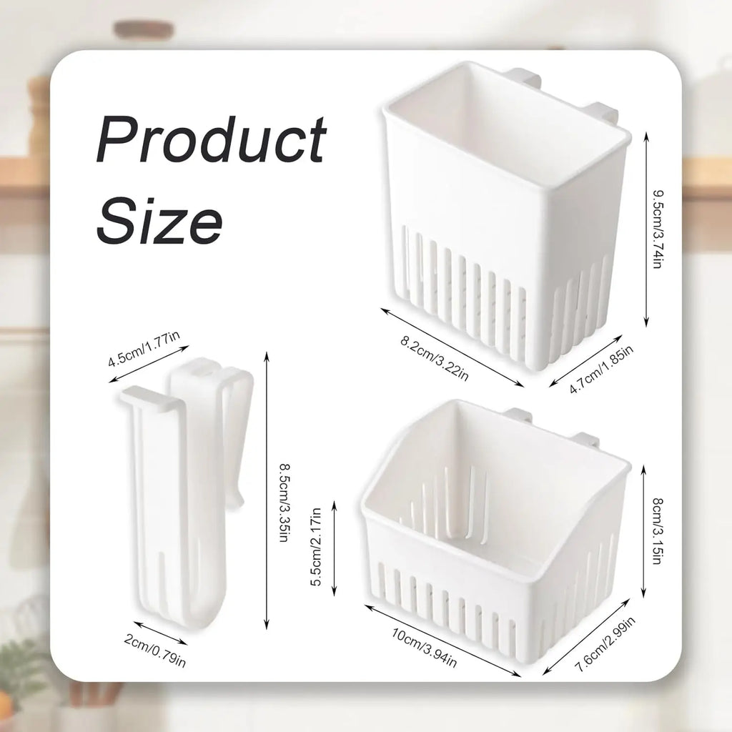 Cutlery Storage Rack with Cup Holder Kitchen Quick Drying Drain Basket, Drainer for Forks Spoons Chopsticks Countertop Organizer