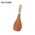 COOKER KING Ebony Wood Cooking Tools Set Non-stick Pan Spatula Soup Rice Spoon Frying Spatula Antibacterial Mildew Kitchen Tools
