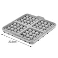 Square Air Fryer Silicone Biscuit Mold Set Silica Gel Reusable Waffle Making Mold Non-stick Baking Tray Kitchen Supplies