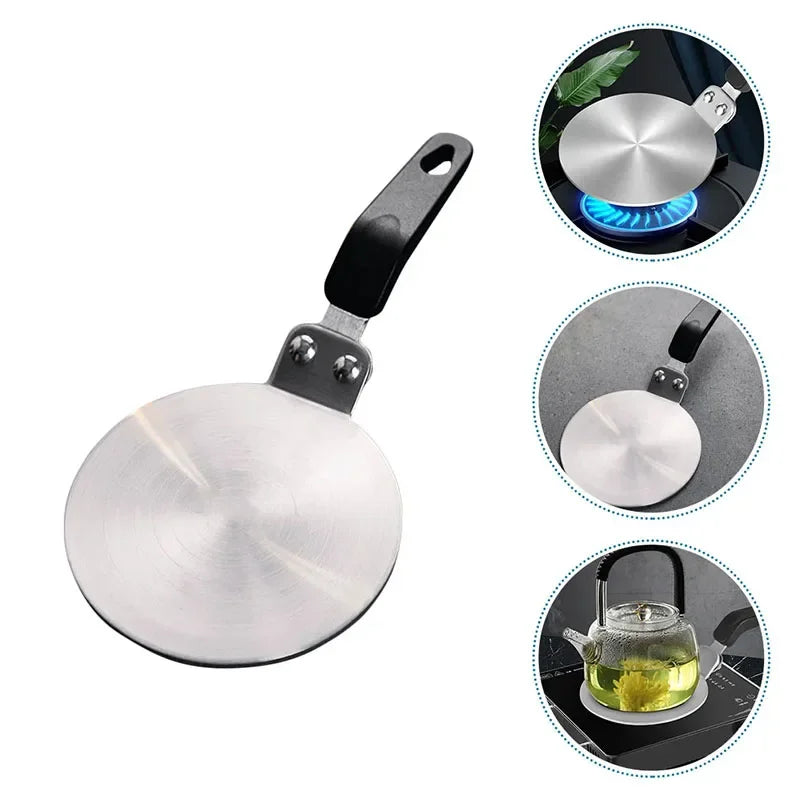 Heat Diffuser Cooking Induction Adapter, Coffee Kettle Stovetop Electric Gas Plate Board Heat Conduction Plate Kitchen Tools