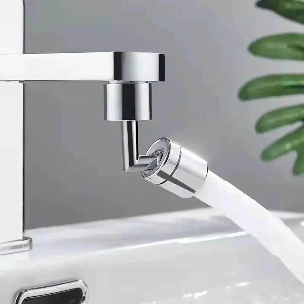 720 Degree Rotating Universal Faucet Extender Adapter Single Mode Splash Proof Kitchen Bathroom Faucet Bubbler Nozzle
