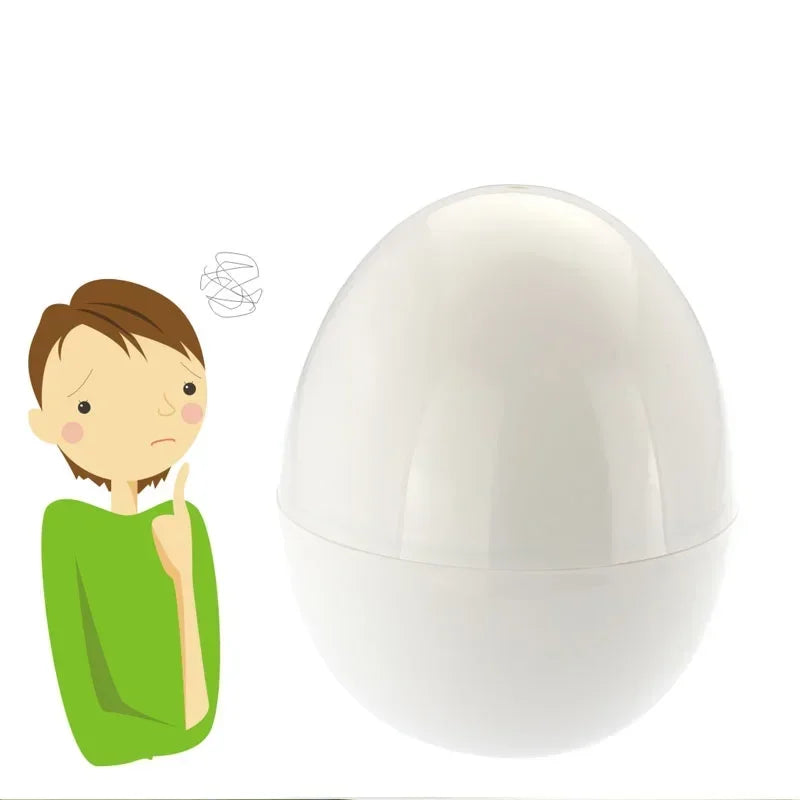 Capacity for 4 eggs Microwave Egg Steamer Boiler Cooker Easy Quick 5 Minutes Hard Or Soft Boiled Kitchen Cooking Tools