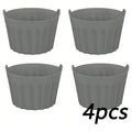 2/4/8Pcs Ramekins For Air Fryer Silicone Large Muffin Cases Nonstick Egg Poacher Silicone Mould Bakeware Easy Release Baking
