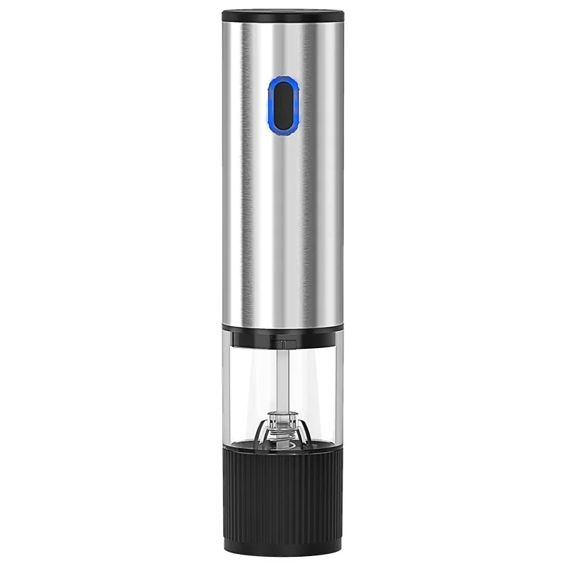 Automatic Electric Mill for Pepper Rechargeable Grinder with Adjustable Coarseness Practical Kitchen Tool for Daily Cooking