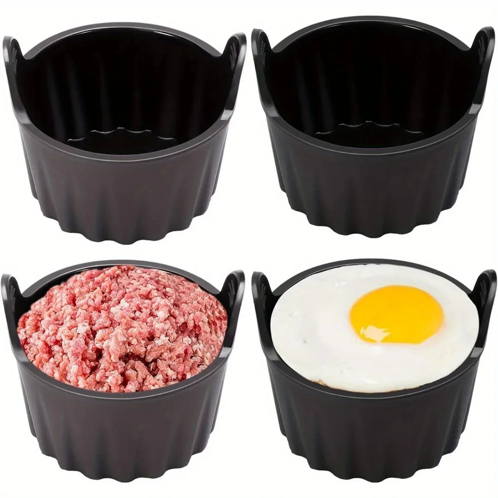 Silicone Mold Cake Bake Custard Pudding Mould Air Fryer Silicone Baking Cup Cake Mould