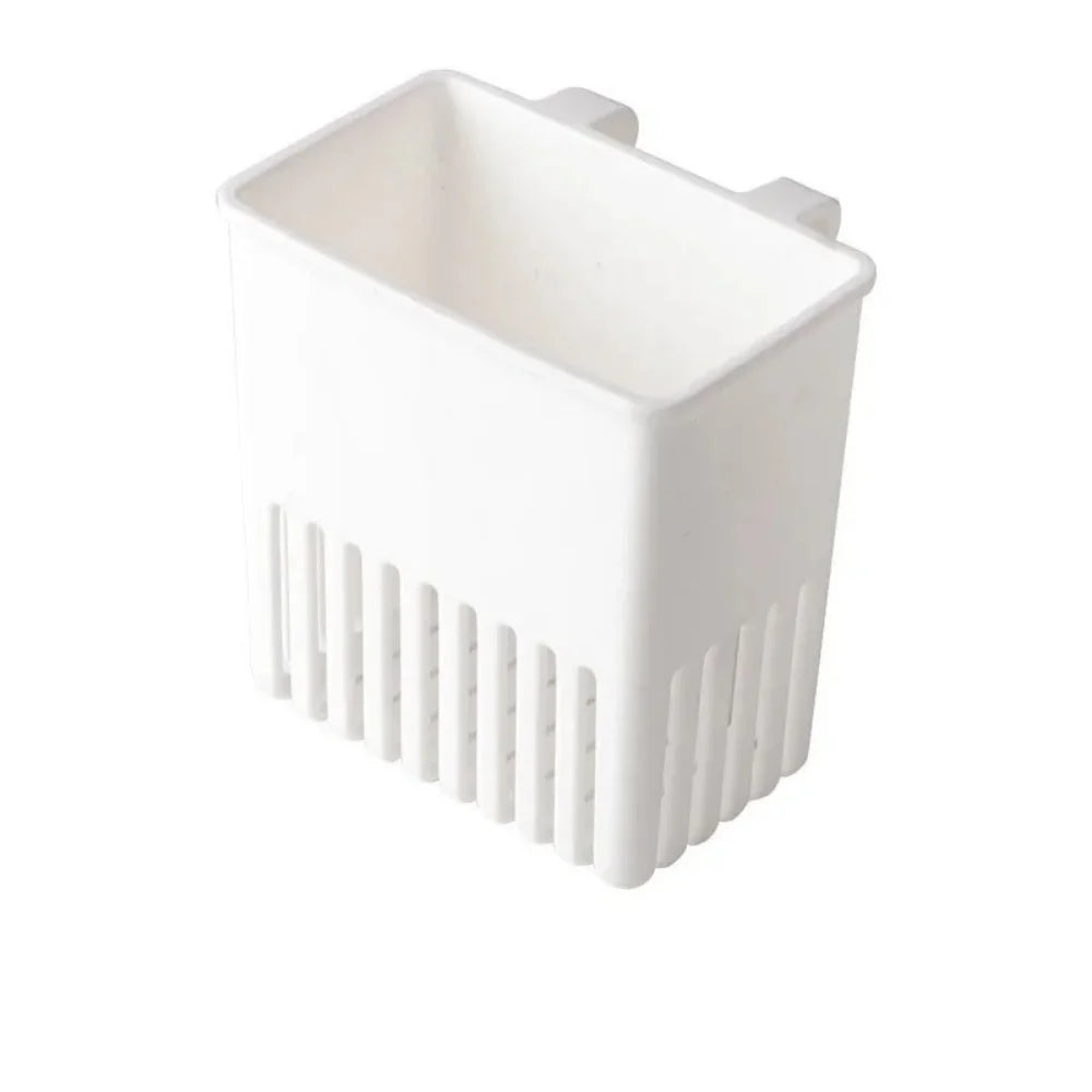 Cutlery Storage Rack with Cup Holder Kitchen Quick Drying Drain Basket, Drainer for Forks Spoons Chopsticks Countertop Organizer