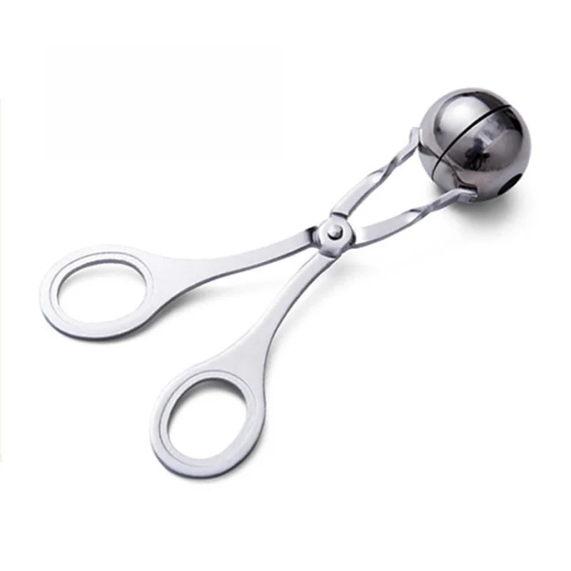 Stainless steel meatball holder, meatball maker, home kitchen tool, meatball squeezer, dumpling mold