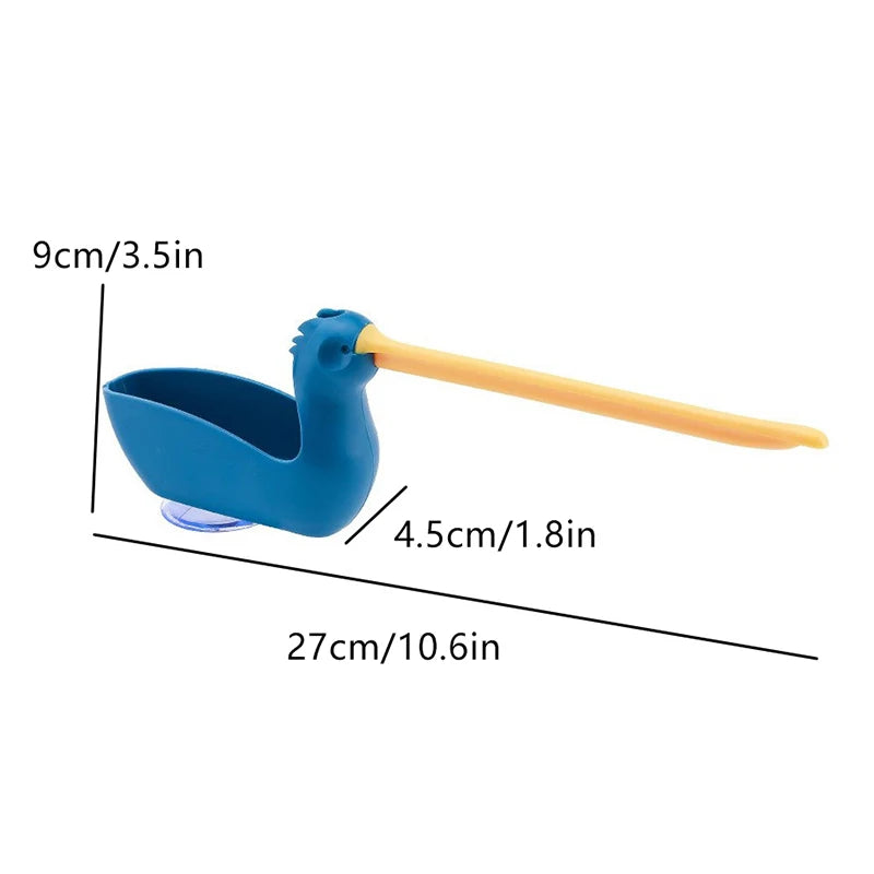 Kitchen Dishcloth Rack Sink Drainer And Storage Rack Suitable For Kitchens And Bathrooms. It Can Store Sponges And Dishcloths