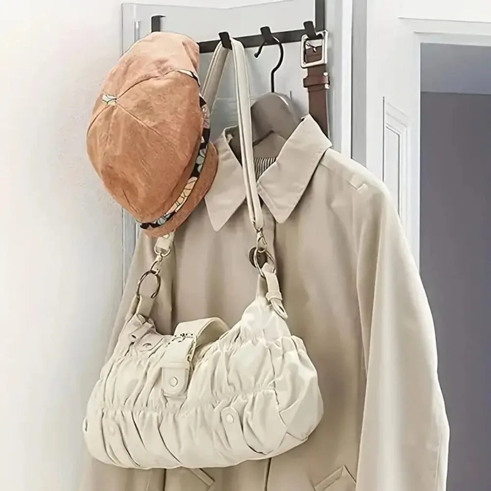 Over The Door 5 Hooks Hanger Space Saving Organizer for Hanging Clothes Coats Towels Hats Bags in Bathroom Bedroom Kitchen