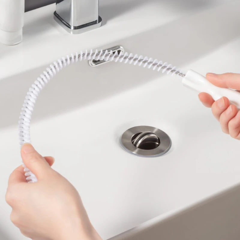 Drain Clog Remover Brush Bendable Sink Sewer Cleaning Tool 1Pc