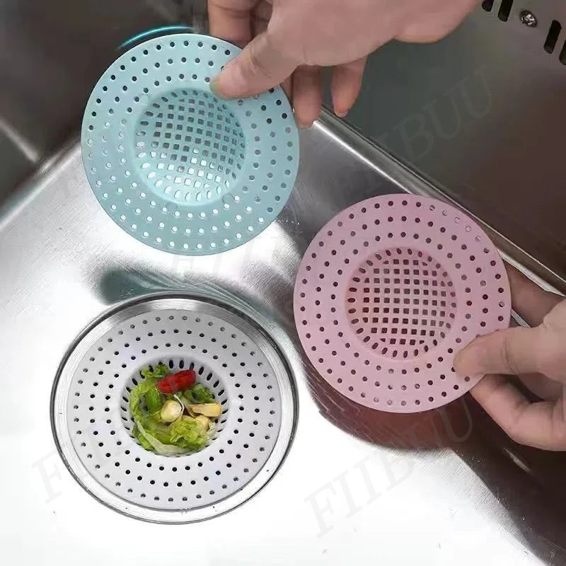 Kitchen Sink Filter Food Residue Filters Strainer Sewer Filtering Net Stopper Floor Drain Waste Collector Home Accessories