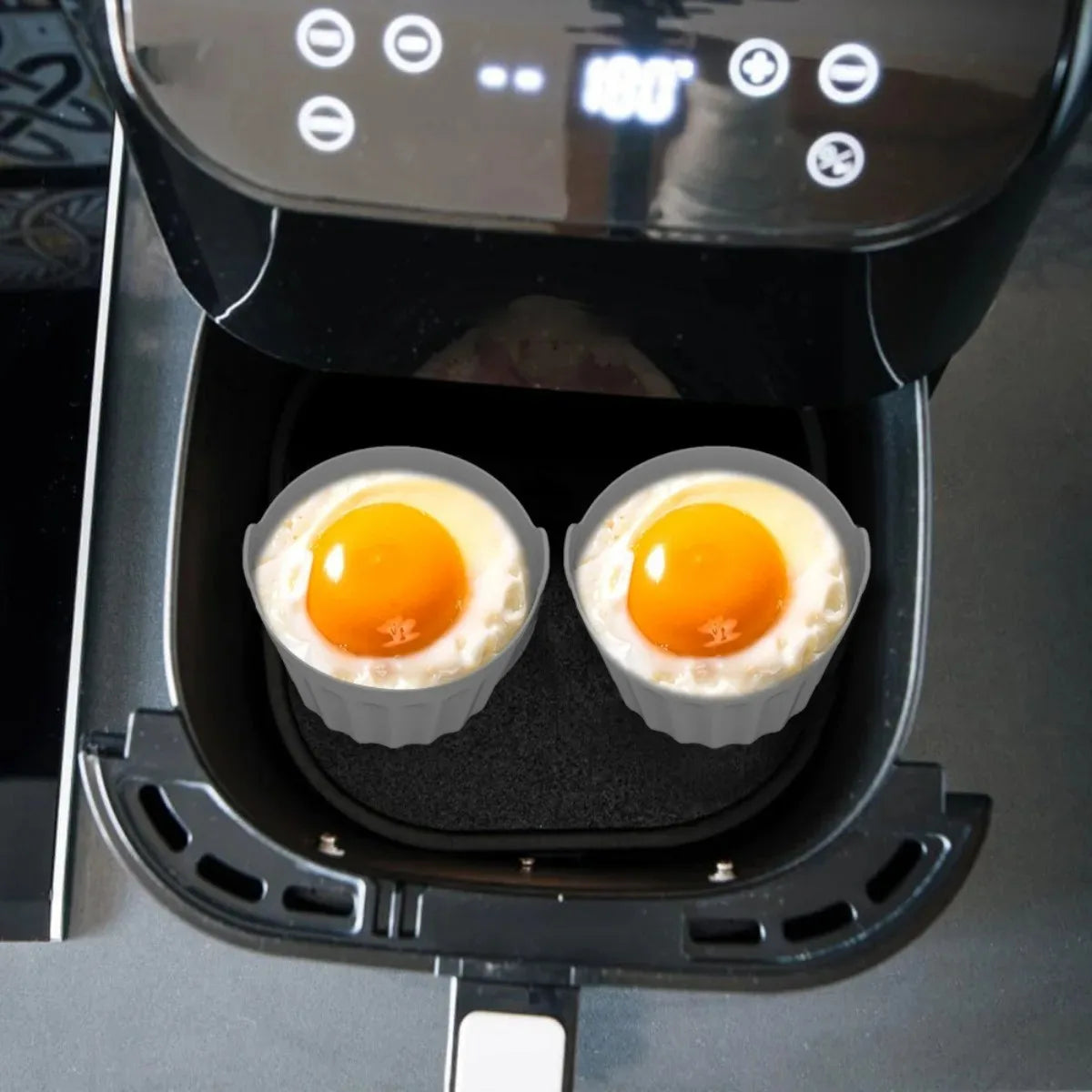 Silicone Mold Cake Bake Custard Pudding Mould Air Fryer Silicone Baking Cup Cake Mould