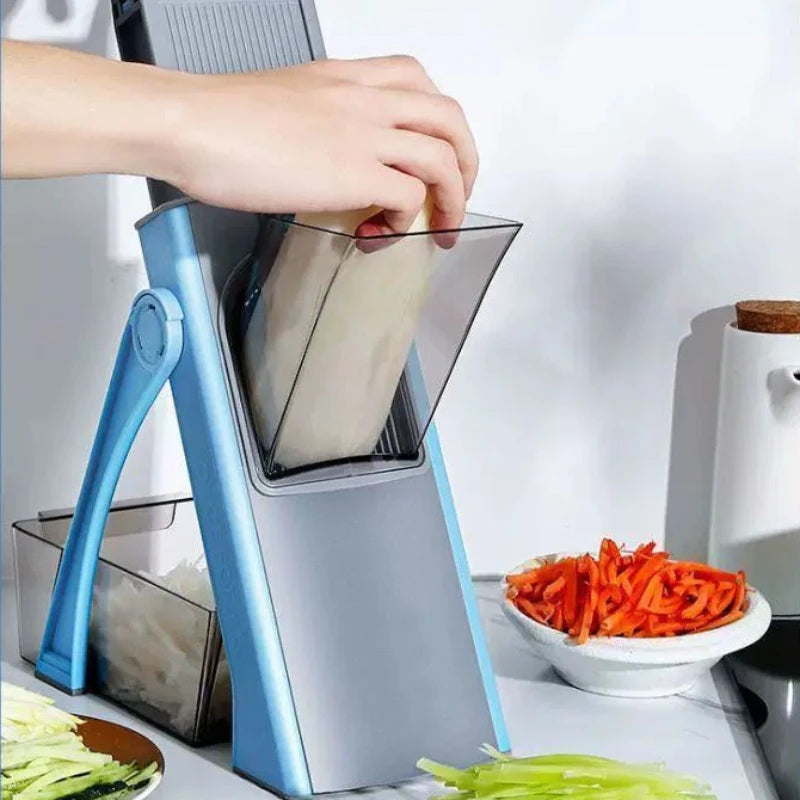 Multifunctional Vegetable Cutter Manual Slicer Shredder Grater Commercial Home Kitchen Chopper Gadget