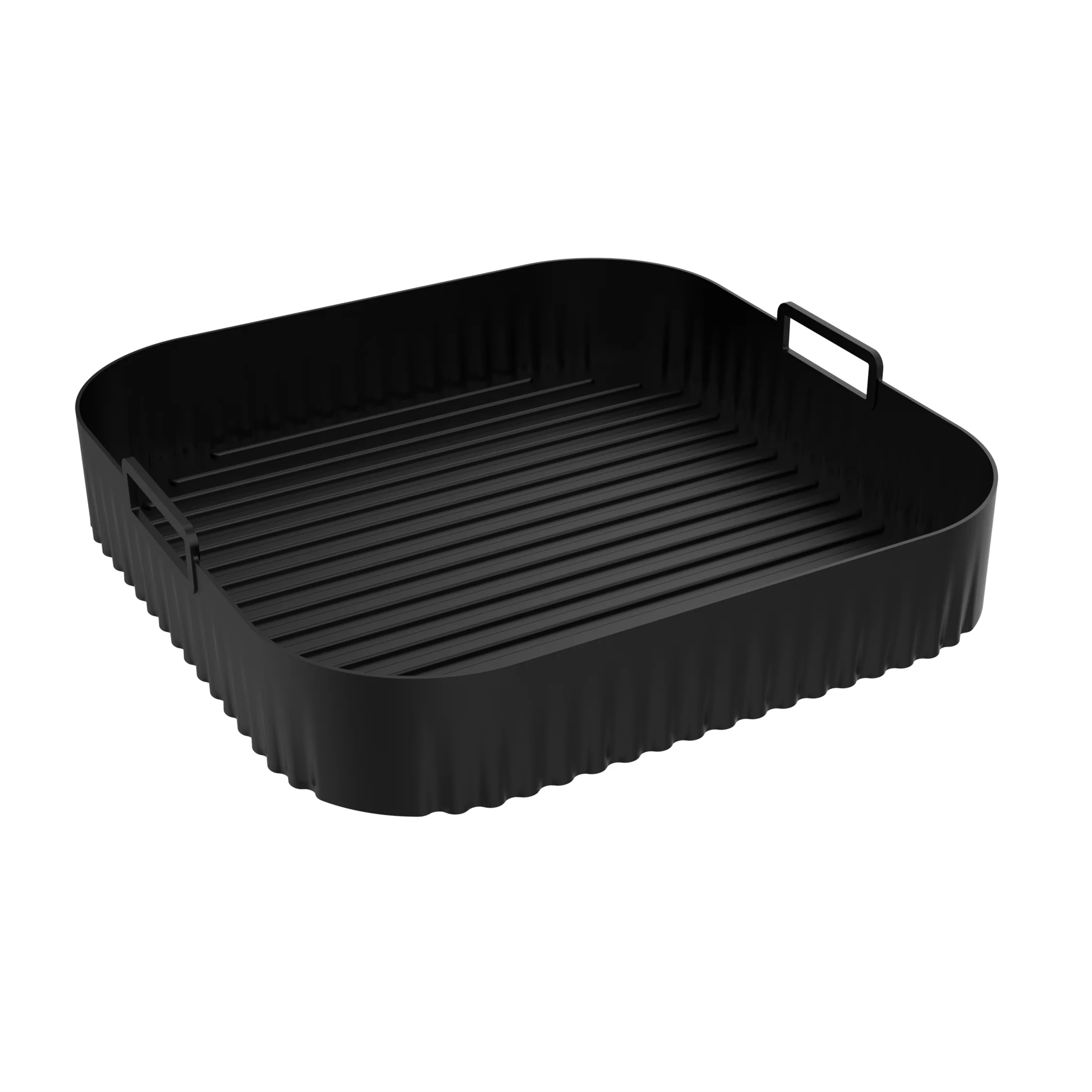 26cm Air Fryer Silicone Mold for Moulinex Easy Fry XL Surface Reusable AirFryer Silicone Tray Container Accessorie Easy To Clean